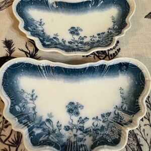 Antique Flow Blue Bone China